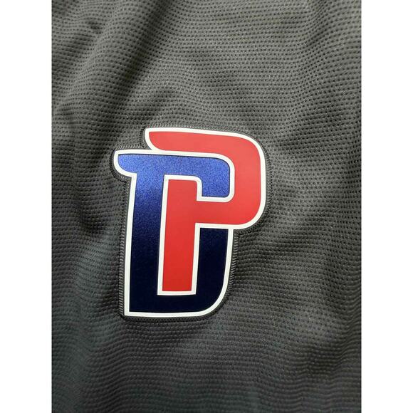 NWT Nike x NBA Dri-Fit Detroit Pistons Basketball Black Warm Up Pants Mens XXL - Picture 4 of 11